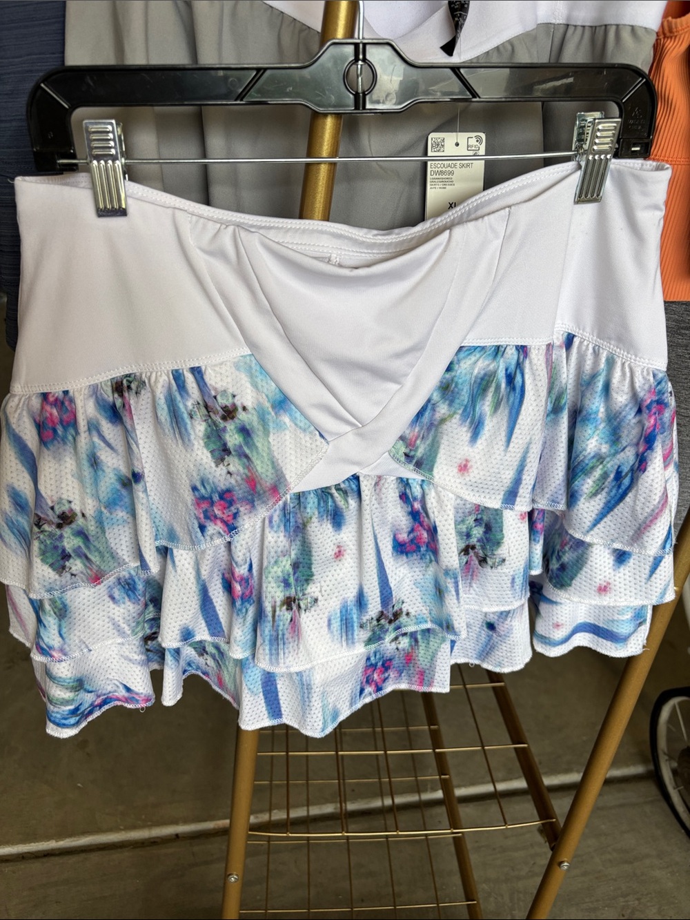 Lucky in Love pickleball tennis golf skirt XL 16